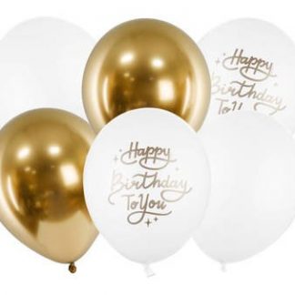 Set Balona - Happy Birthday To You, 6 kom ~30cm