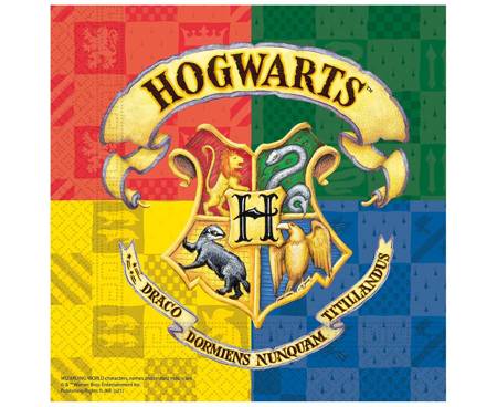 Rođendanske Salvete - Harry Potter, 33x33cm, 20kom