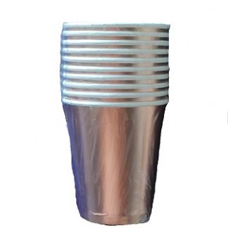 Papirnate Čaše Za Party - Ružičasto Zlatne, 10kom