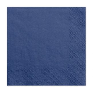 Salvete - Plave (Navy Blue), 33x33, 20kom