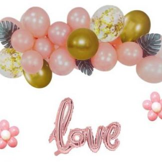 Party Balon Girlanda Set - Love