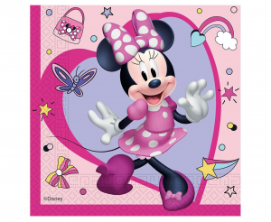 Rođendanske Salvete - Minnie, 33x33cm, 20kom