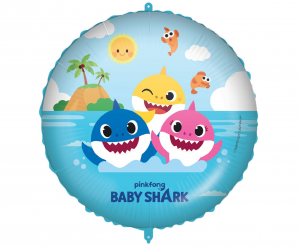 Folijski Balon - Baby Shark ~46 cm