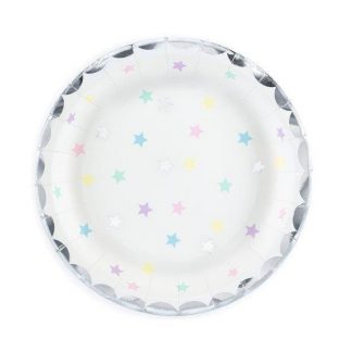 Party Papirnati Tanjuri - Jednorog, 18cm, 6kom