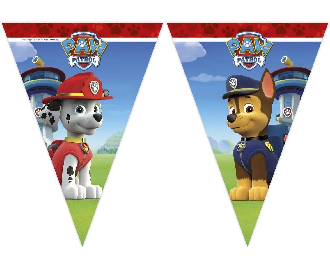 Banner Zastavice - Paw Patrol, Psići u Ophodnji, 2,3m