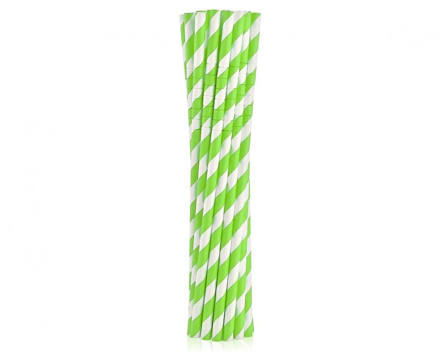ECO Papirnate Slamke - Zelene, 12kom