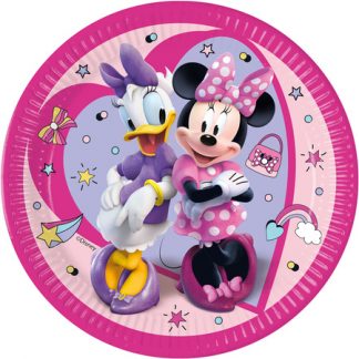 Party / Rođendan Papirnati Tanjuri - Minnie, 23cm, 8kom