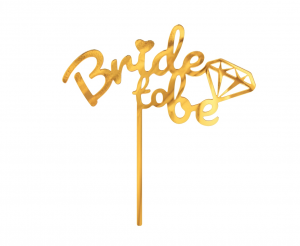 Toper Za Tortu Bride to be ,15x16cm