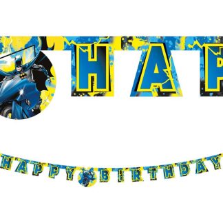 Banner Natpis Happy Birthday - Batman, 2,3m