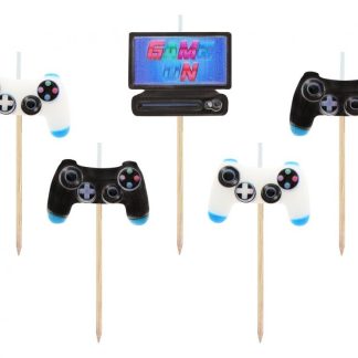 Rođendanske Svijeće Za Tortu - Game , 5 kom ~ 3cm