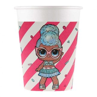 Papirnate Čaše Za Party / Rođendan - LOL Surprise, 200mL, 8kom