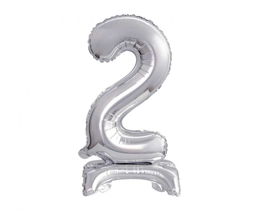 Party / Rođendan Balon Broj 2 - Samostojeći, 38cm