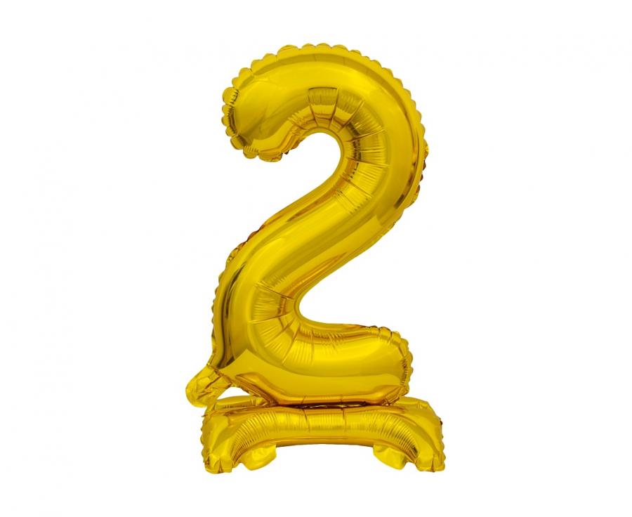 Party / Rođendan Balon Broj 2 - Samostojeći, 38cm