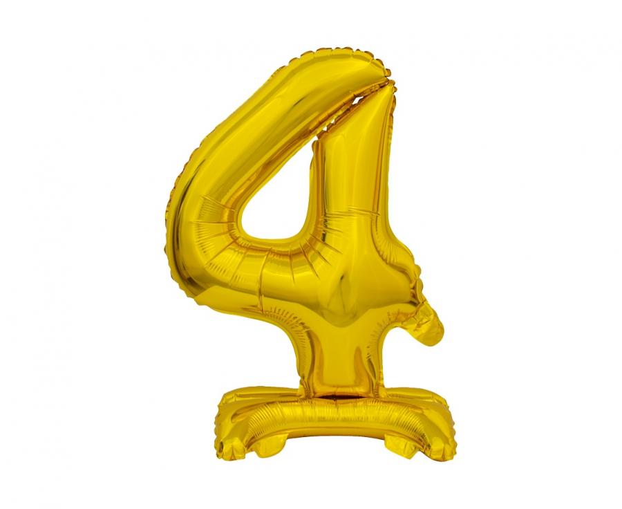 Party / Rođendan Balon Broj 4 - Samostojeći, 38cm