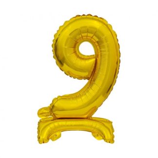 Party / Rođendan Balon Broj 9 - Samostojeći, 38cm