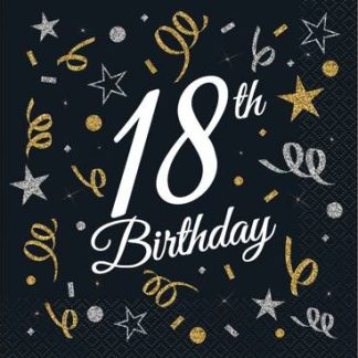 Salvete - Happy 18 Birthday, 33x33, 20kom