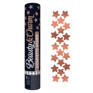 Konfeti u Tubi - Rose Gold Zvjezdice (3cm), 30cm
