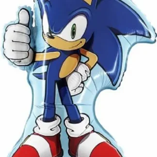 Sonic folijski balon visine oko 77 cm s upečatljivim dizajnom popularnog junaka. Savršen za rođendane – donosi energiju i pravi wow efekt.