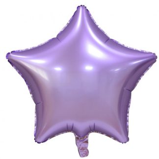 Folijski Balon - Zvijezda, Ljubičasta Mat ~44cm