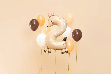 Party / Rođendan Balon Broj 2 - Srna ~ 62x108cm - Slika 2