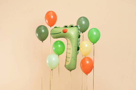 Party / Rođendan Balon Broj 7 - Krokodil ~ 56x85cm - Slika 2