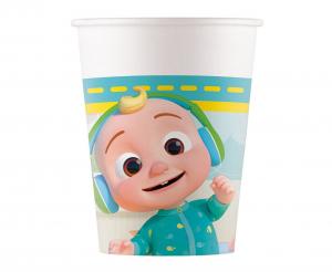Papirnate Čaše Za Party / Rođendan - Cocomelon, 200mL, 8kom