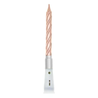 Rođendanska Svjećica s Melodijom, Rose Gold, 1 kom