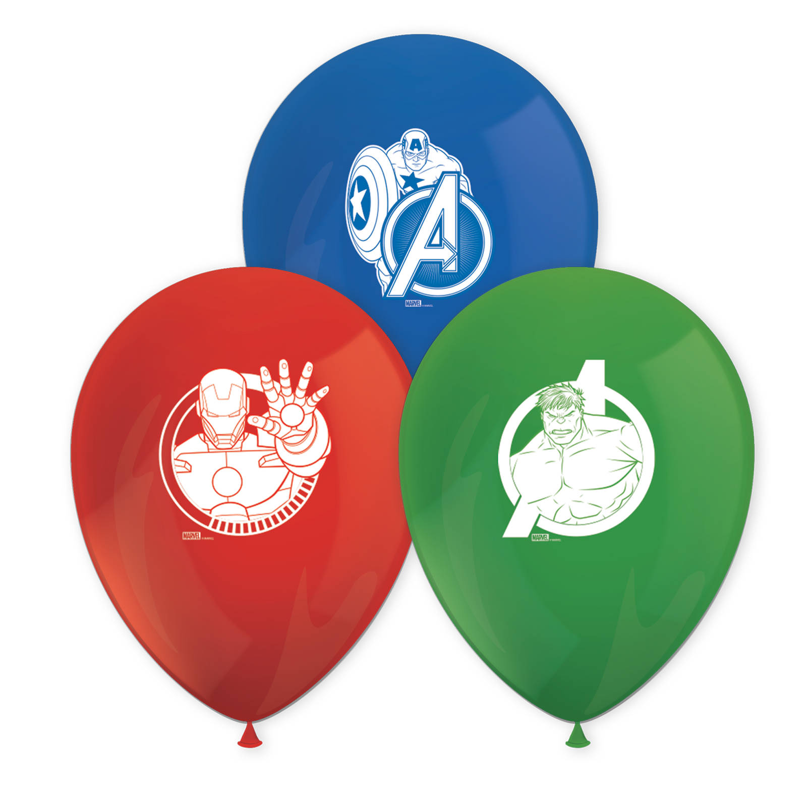 Balon Set - Avengers, 8 kom ~28cm