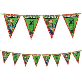 Banner Zastavice - Minecraft, 2,3m