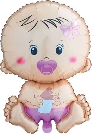 Folijski Balon - Baby Girl (~45x68 cm)