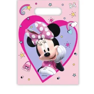 PVC Vrećice - Minnie Junior (~22.5 x 17cm), 6kom