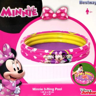 Bazen Minnie S 3 Prstena, 1,22m x 25cm