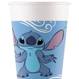 Papirnate Čaše Za Party / Rođendan - Lilo i Stitch, 200mL, 8kom