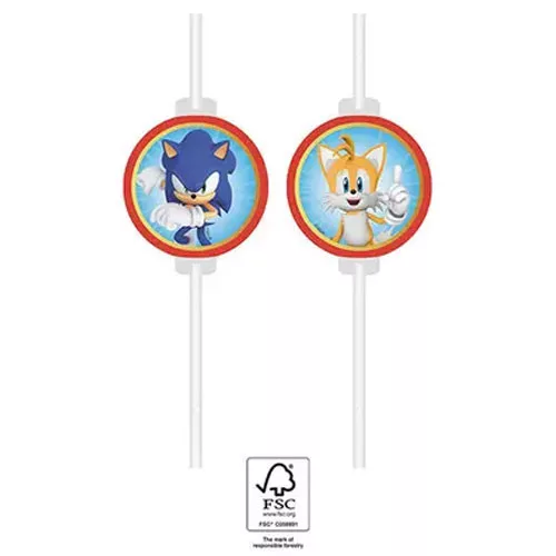 Papirnate Slamke - Sonic, 4 kom
