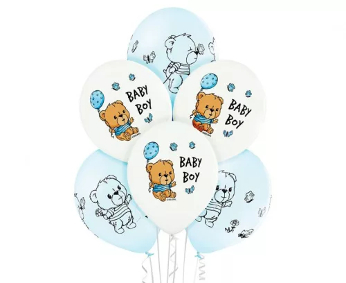 Set Balona - Cute Baby Boy, 6 kom (~30 cm)