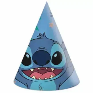 Stitch kapice (6 kom) sa šarenim motivima za veselu dječju proslavu. Dodaj u košaricu i stvori party pun osmijeha i zabave!