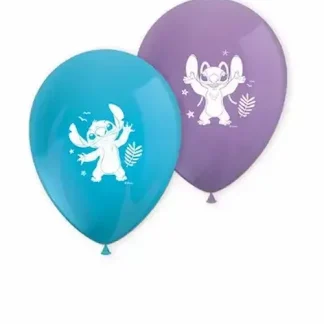 Stitch set balona 28 cm (8 kom) sa šarenim motivima za veselu dječju proslavu. Dodaj u košaricu i stvori party pun boja i osmijeha!