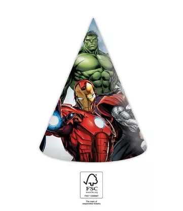 Party / Rođendan Kapica - Avengers, 6kom