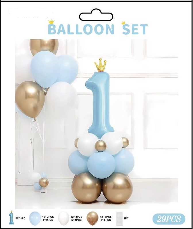 Set Balona - 1. Rođendan, Plavi