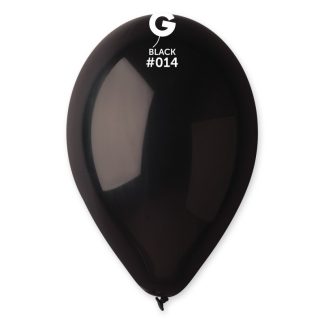 Lateks Balon Gemar G110/014 Pastel Crna, 30cm (1 kom)