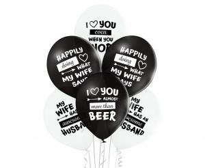 Balon Set - Best Wife Ever, 6kom, 30cm