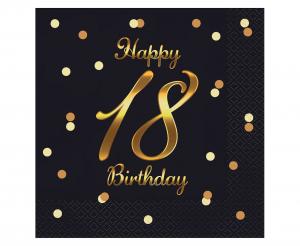 Salvete - Happy 18 Birthday, 33x33, 20kom