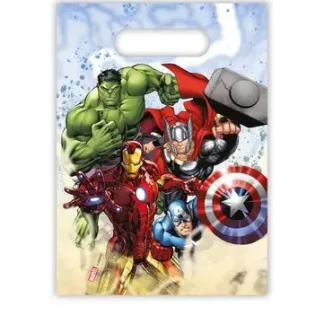 PVC Vrećice - Avengers Infinity Stones (~22.5 x 17cm), 6kom
