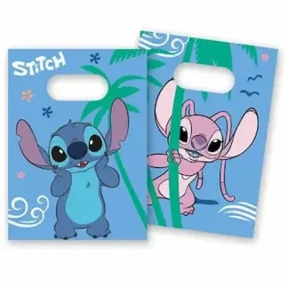 Lilo i Stitch papirnate poklon vrećice (4 kom) sa šarenim motivima za veselu dječju proslavu. Dodaj u košaricu i razveseli male goste poklonima!