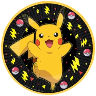 Papirnati Tanjuri – Pokemon, 23cm, 8kom