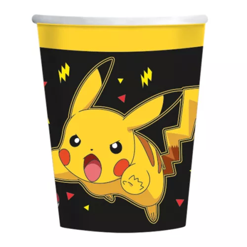 Papirnate Čaše - Pokemon, 237mL, 8kom