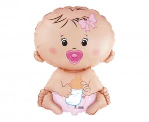 Folijski Balon - Baby Girl (~67x46 cm)