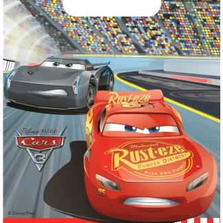 PVC Vrećice - Disney Cars (~22.5 x 17cm), 6kom