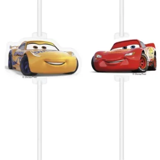 Papirnate Slamke - Disney Cars, 4 kom