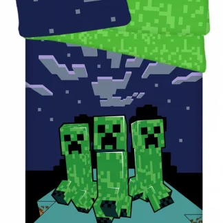 Dječja Posteljina Minecraft Sssleep Tight 140x200 + 70x90 cm